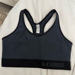 Under Armour Black Compression Sports Bra